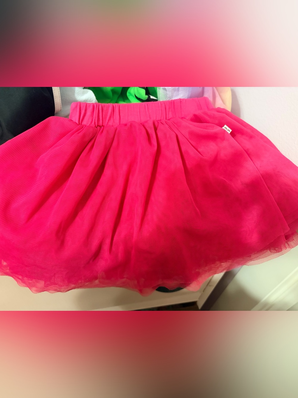 Little Sleepies Hot Pink Tulle Skirt